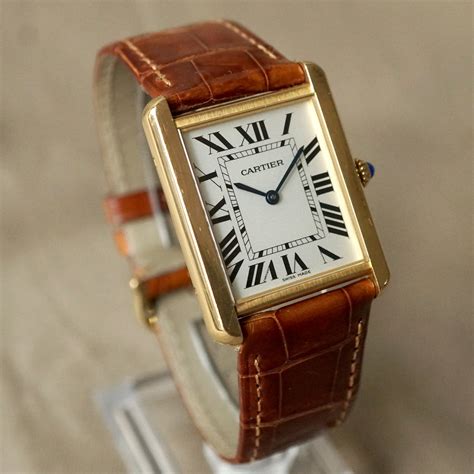 cartier tank men's.